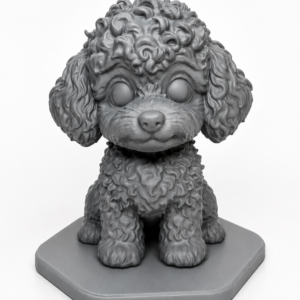 kit de pintura: poodle